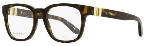 givenchy gv 0162|women's rectangular eyeglasses gv0162 086 havana/gold 50mm.